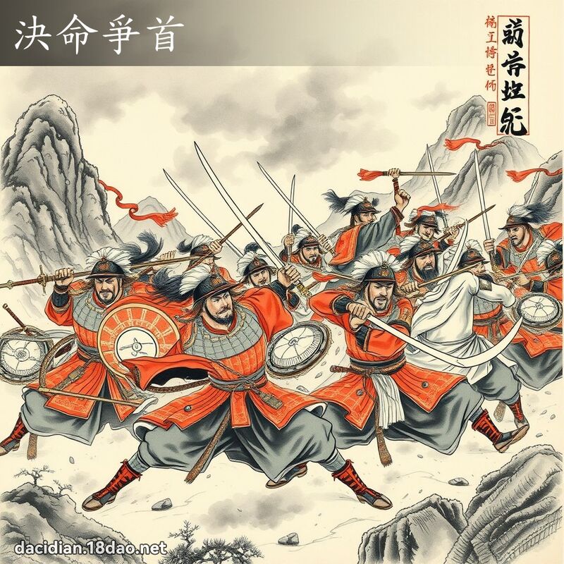 决命爭首 配图