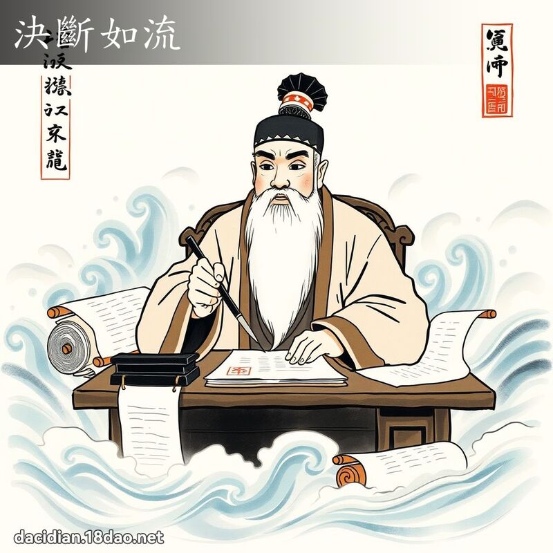 决断如流 配图
