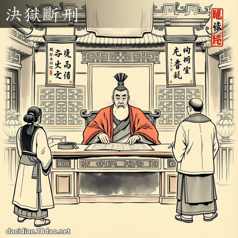 决狱断刑 配图