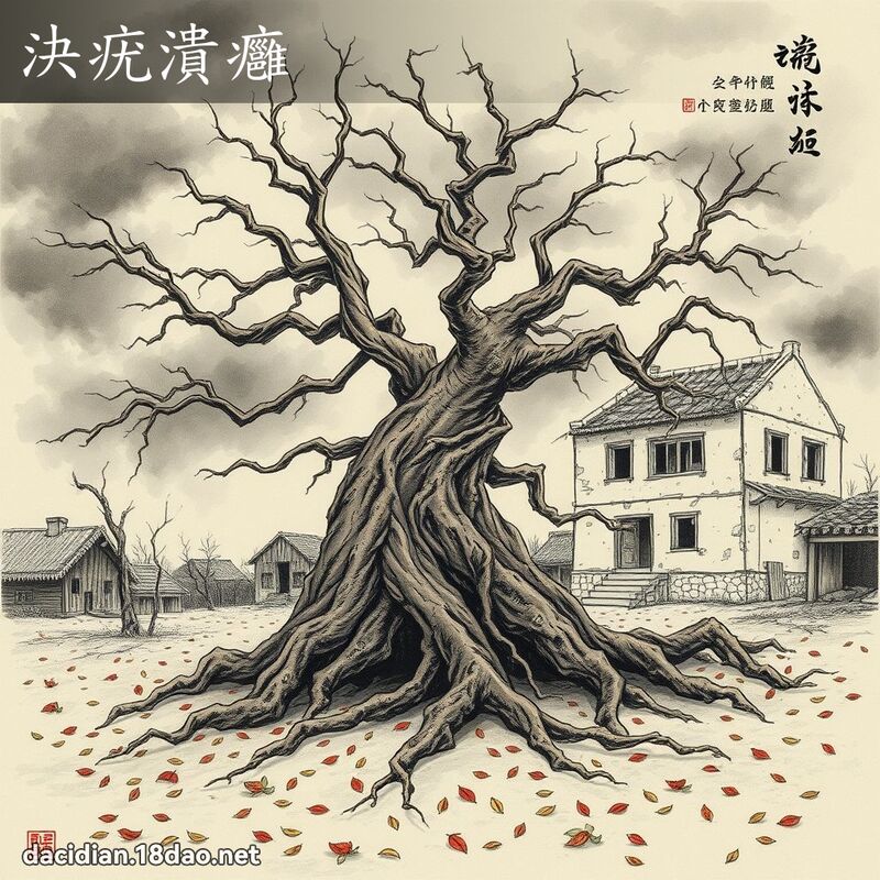 决疣溃痈 配图