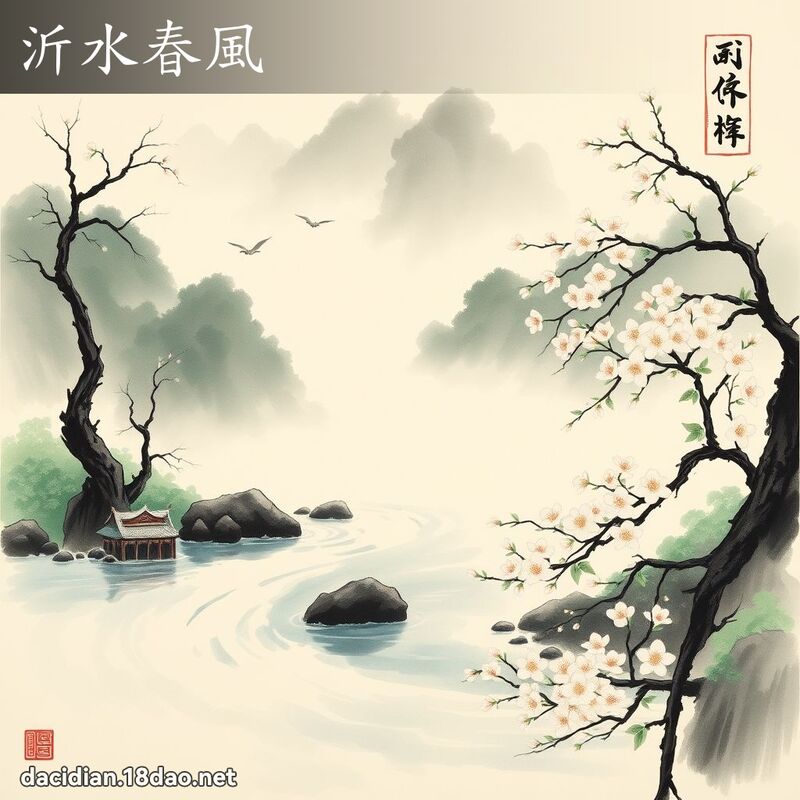 沂水春风 配图