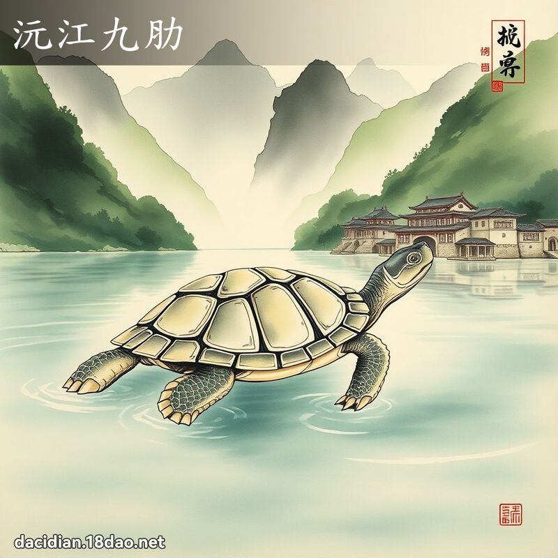 沅江九肋 配图