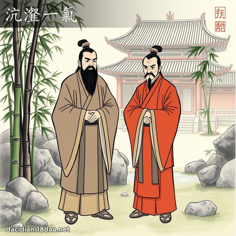 沆瀣一气 配图