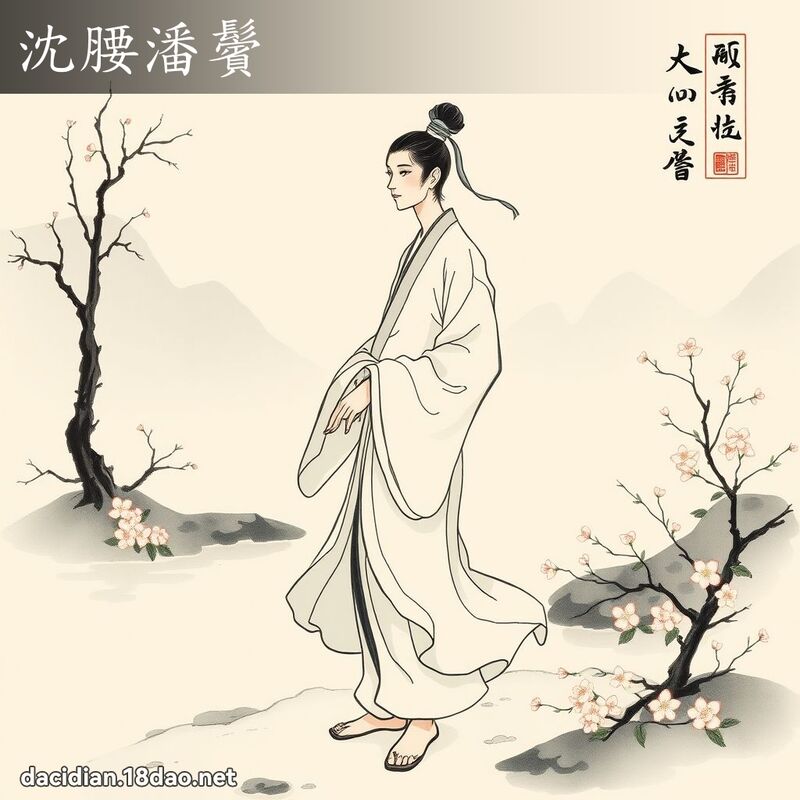 沈腰潘鬢 配图