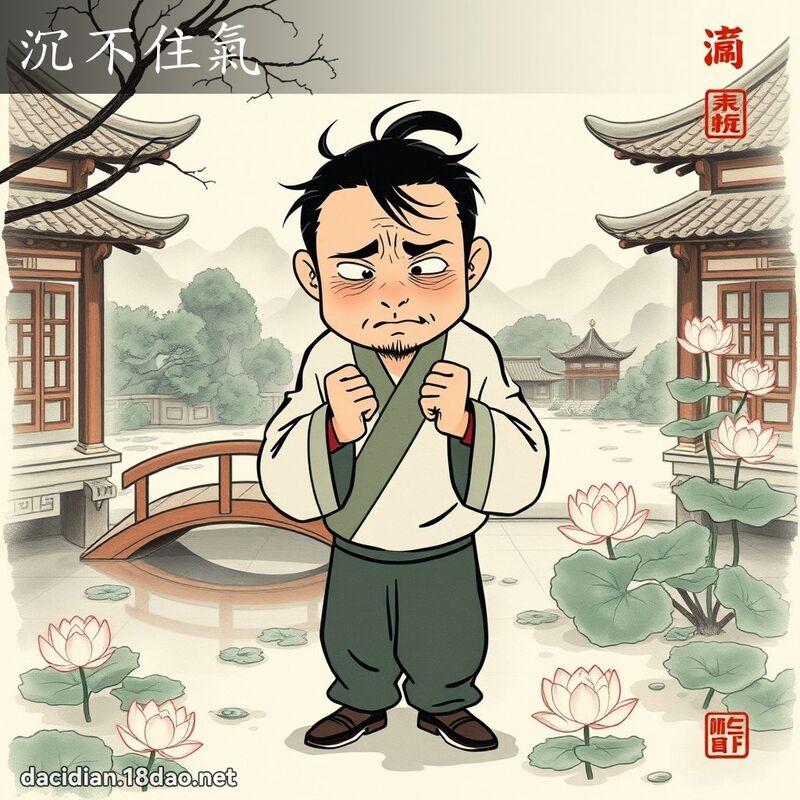 沉不住氣 配图