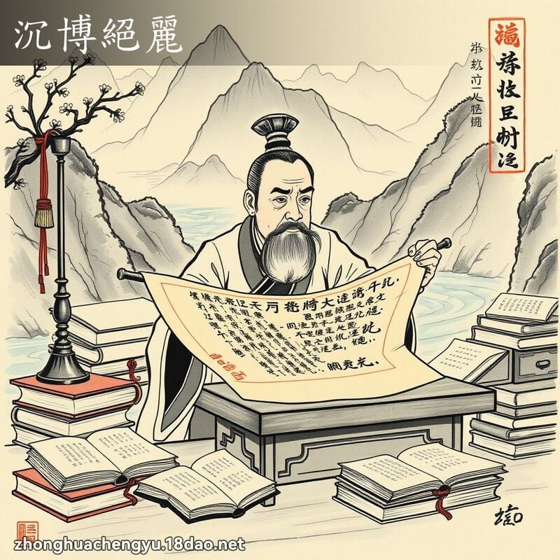 沉博絕麗 配图