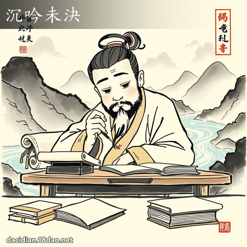 沉吟未決 配图