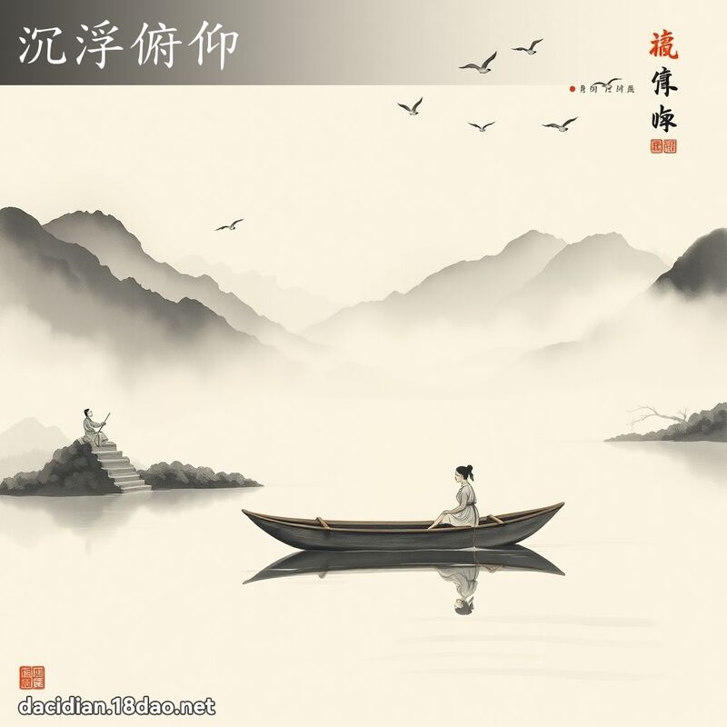 沉浮俯仰 配图