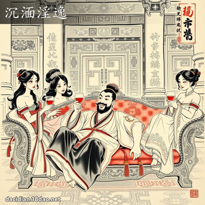 沉湎淫逸 配图