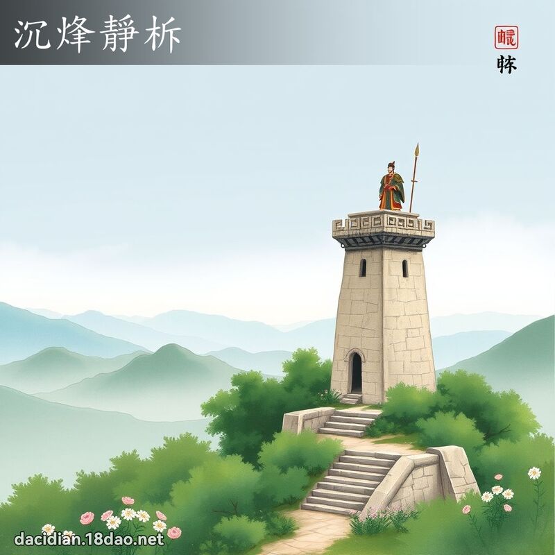 沉烽靜柝 配图