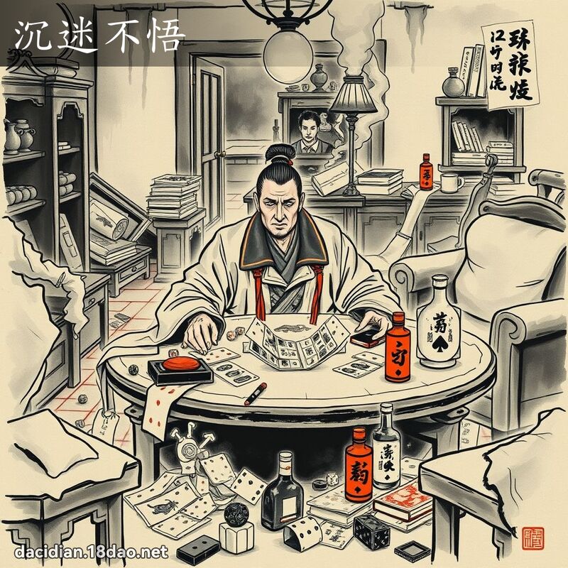 沉迷不悟 配图