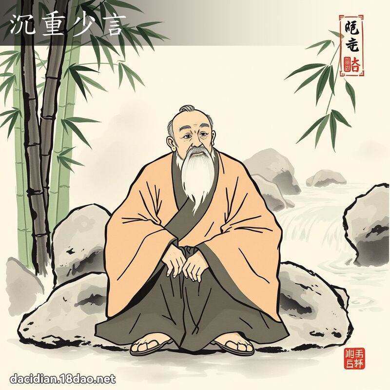 沉重少言 配图