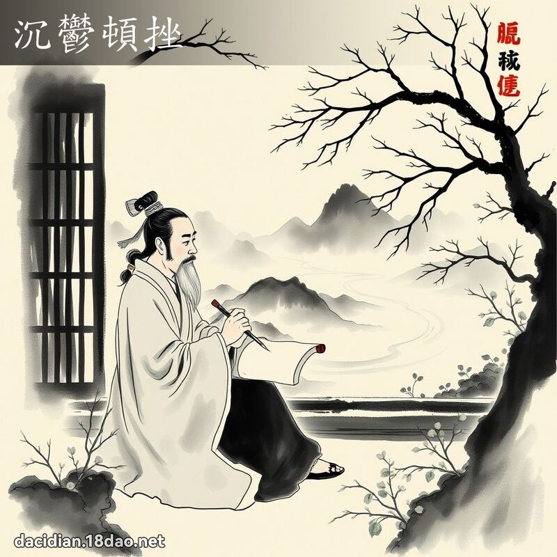 沉鬱頓挫 配图