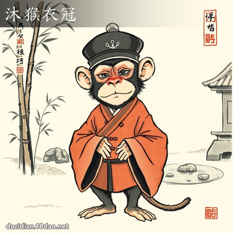 沐猴衣冠 配图