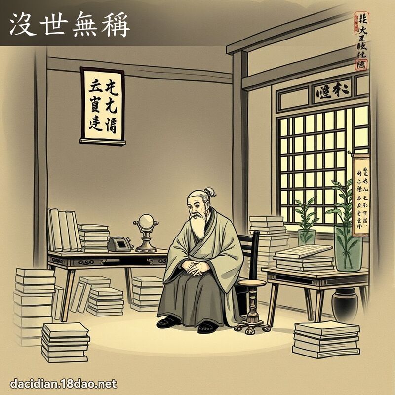 沒世無稱 配图