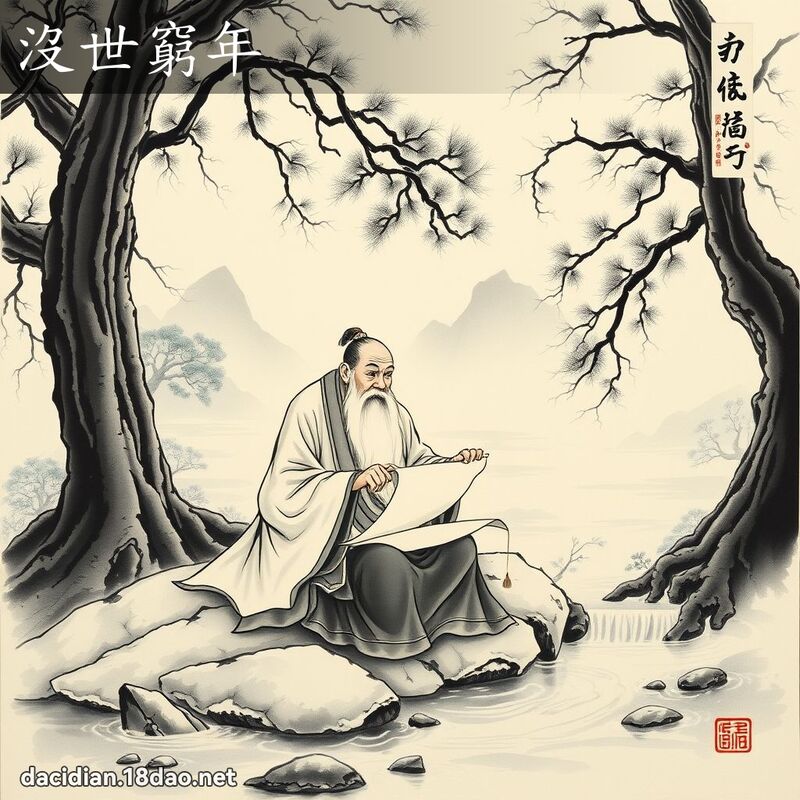 沒世窮年 配图