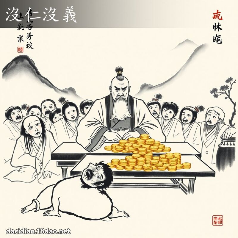 沒仁沒義 配图