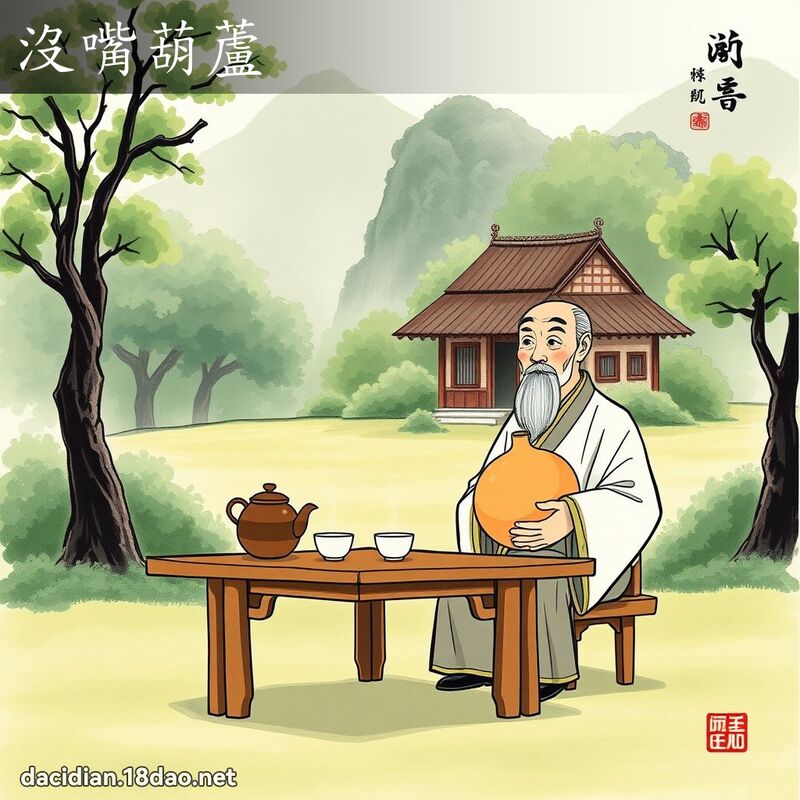 沒嘴葫蘆 配图