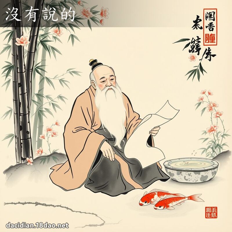 沒有說的 配图