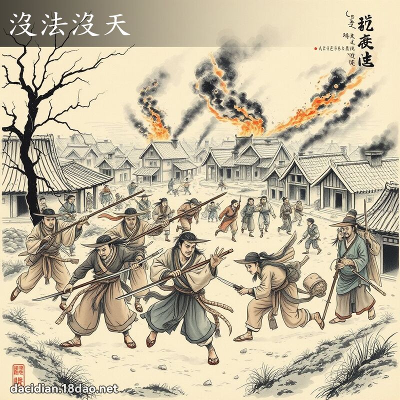 沒法沒天 配图