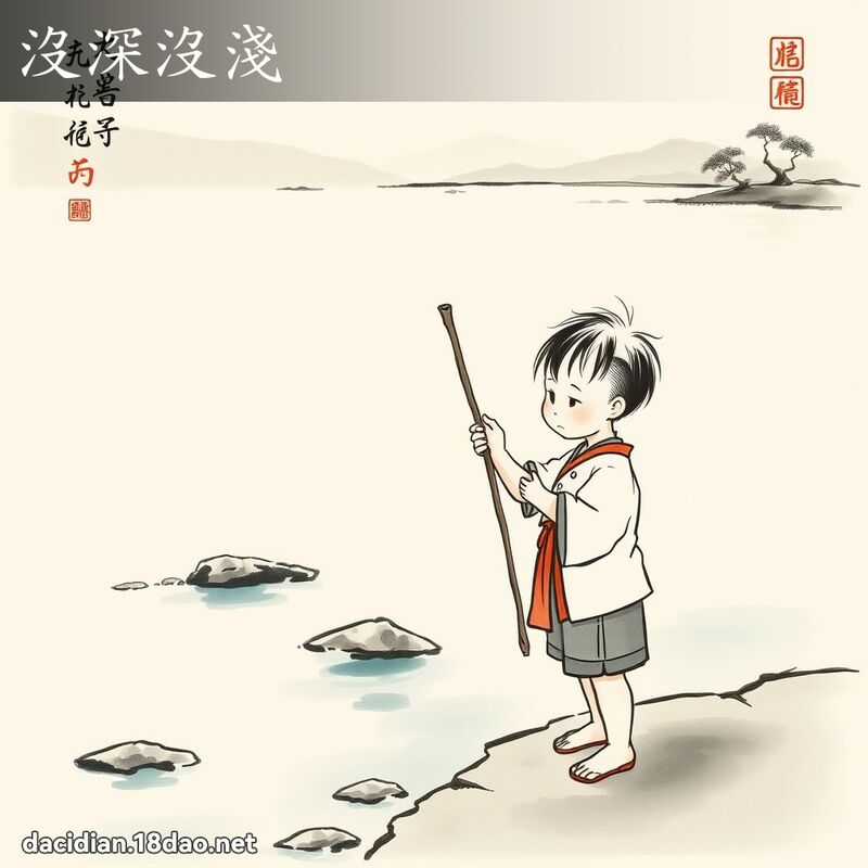 沒深沒淺 配图