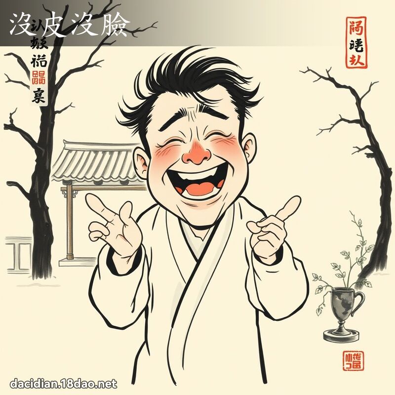 没皮没脸 配图