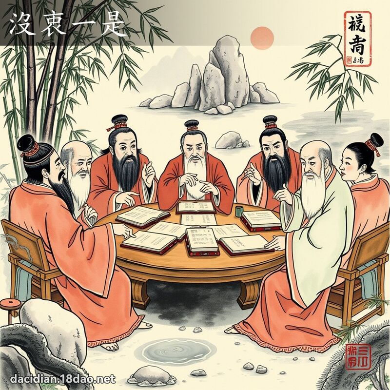没衷一是 配图