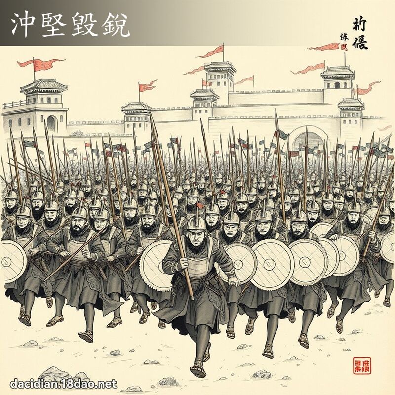 冲坚毁锐 配图