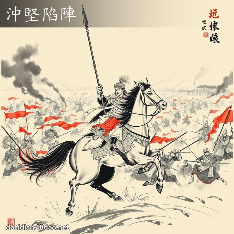 冲坚陷阵 配图