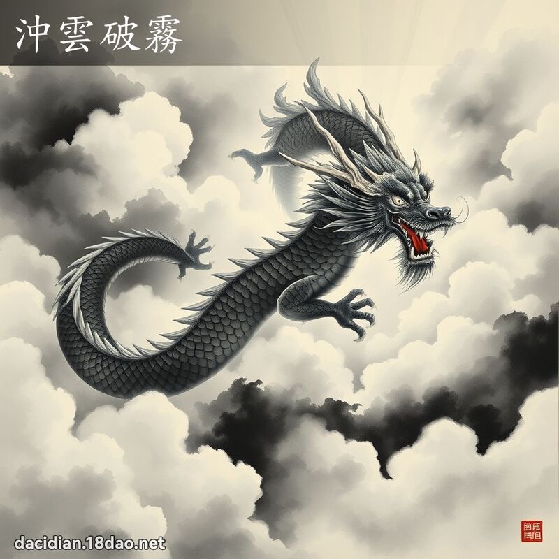冲云破雾 配图
