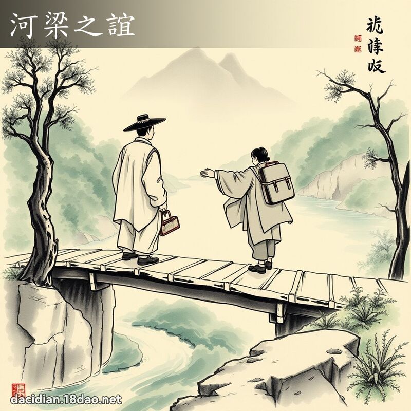 河梁之谊 配图