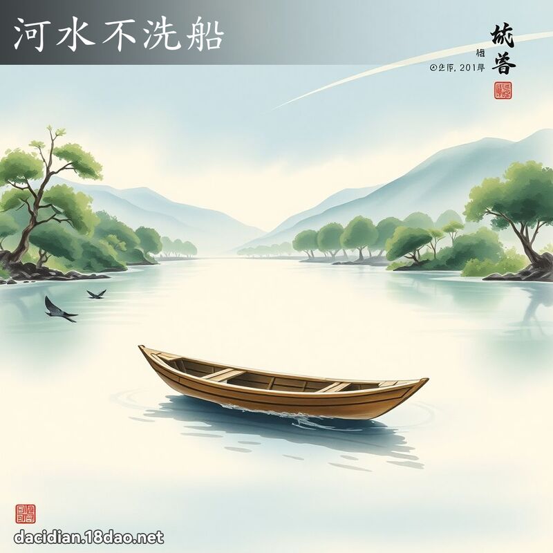 河水不洗船 配图