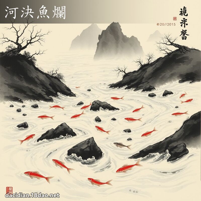 河决鱼烂 配图
