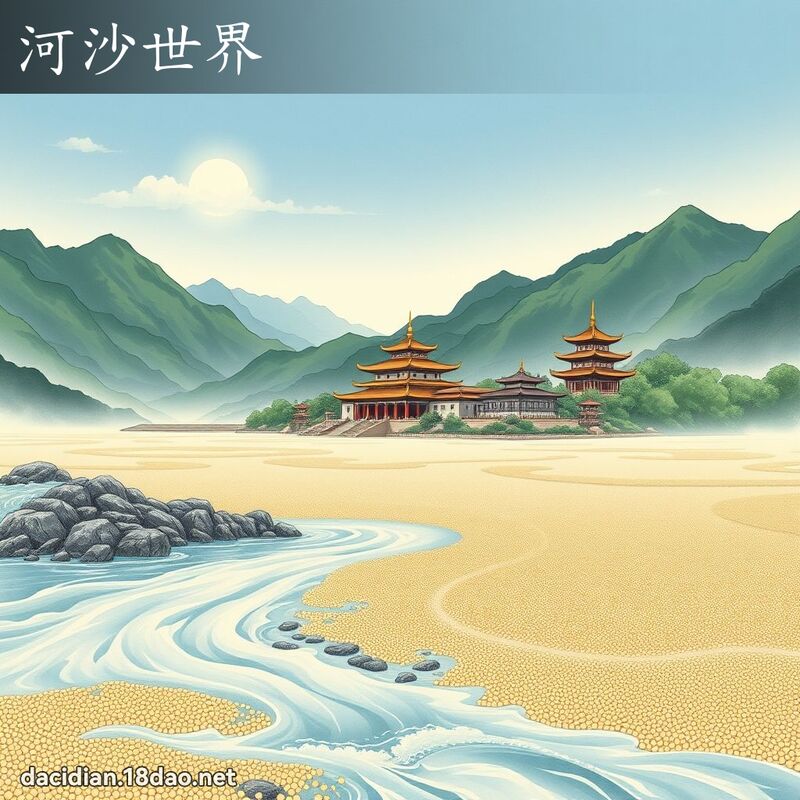河沙世界 配图