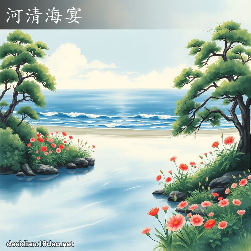 河清海宴 配图