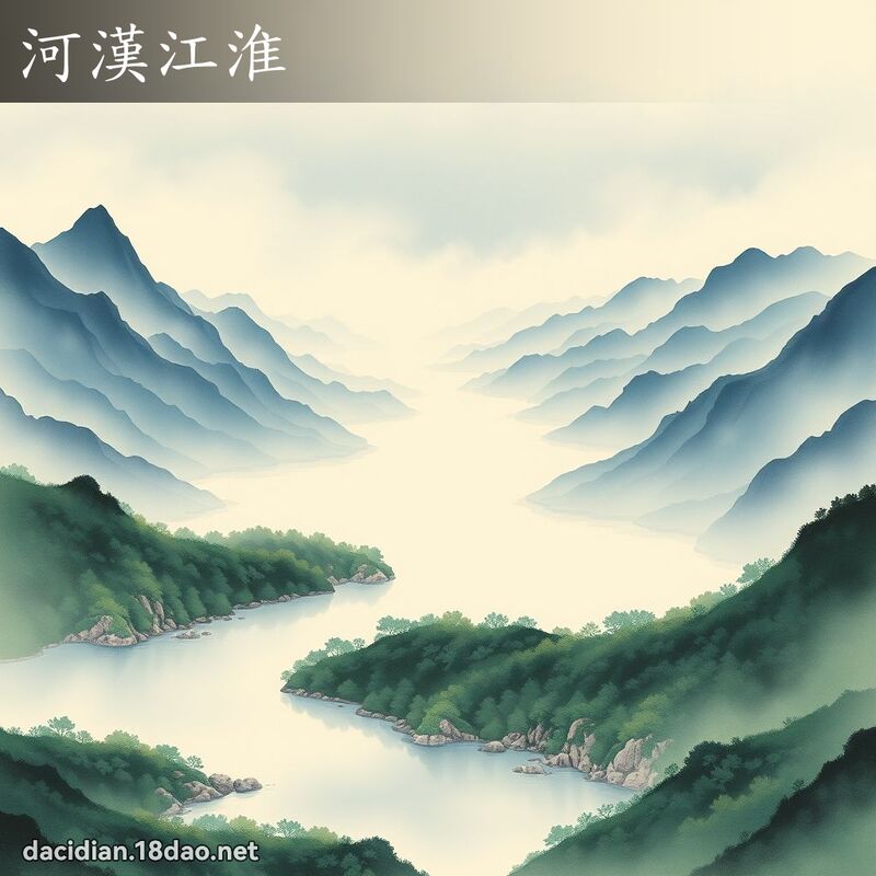河汉江淮 配图