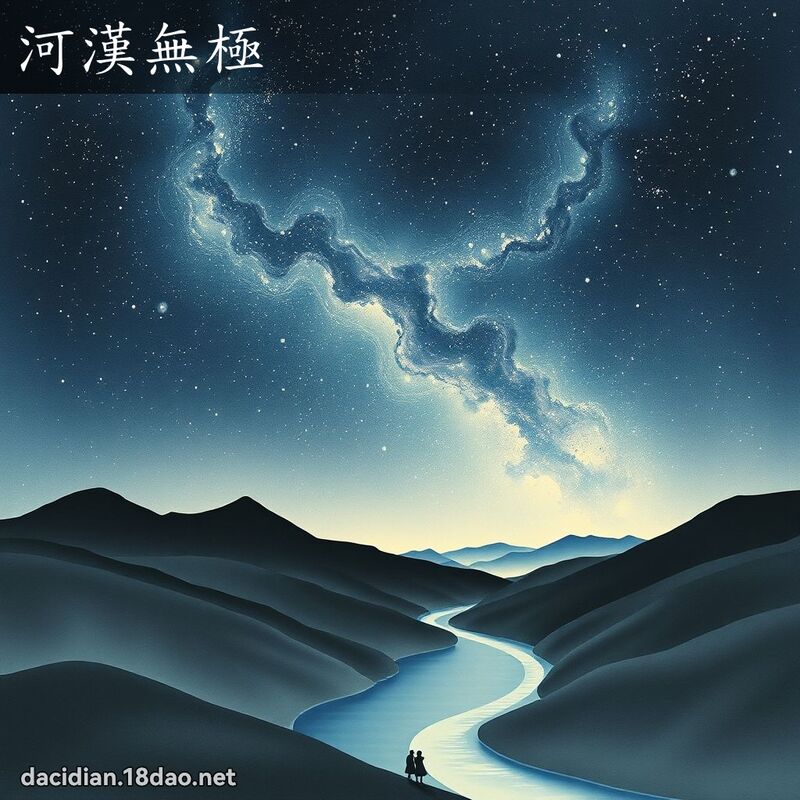 河汉无极 配图