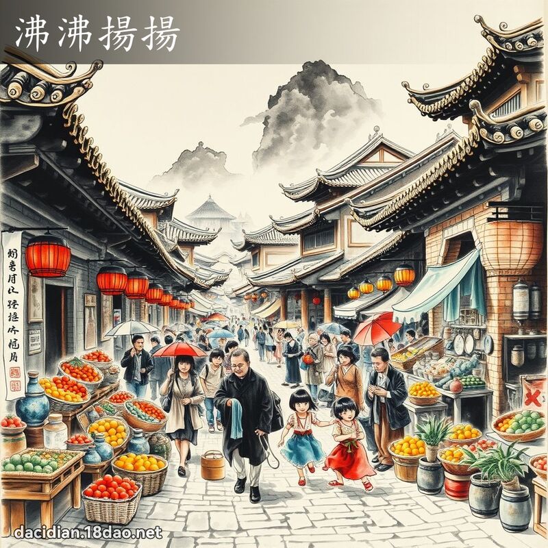 沸沸扬扬 配图
