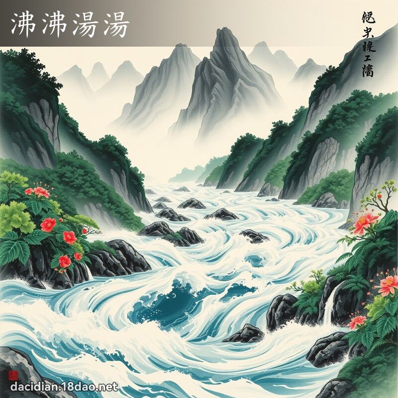 沸沸汤汤 配图