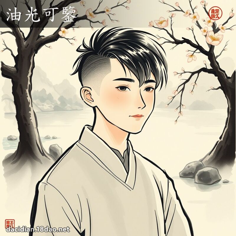 油光可鉴 配图