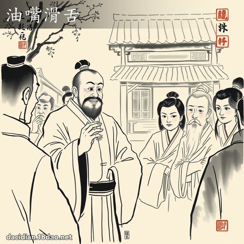 油嘴滑舌 配图