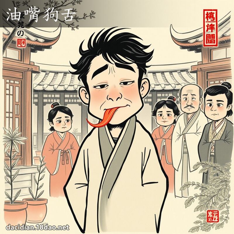 油嘴狗舌 配图