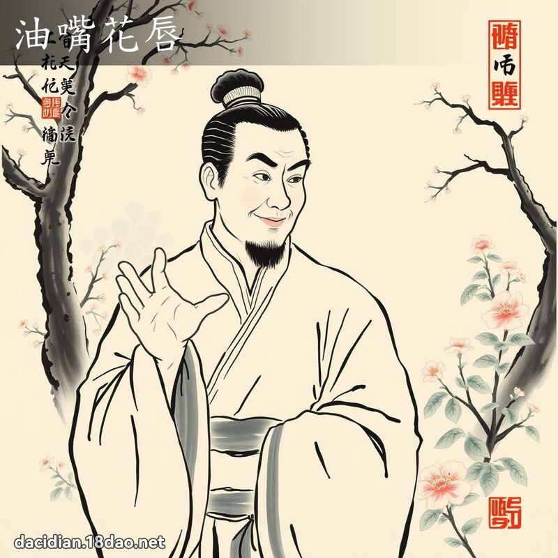 油嘴花唇 配图