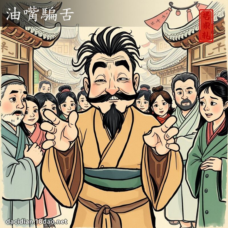 油嘴骗舌 配图