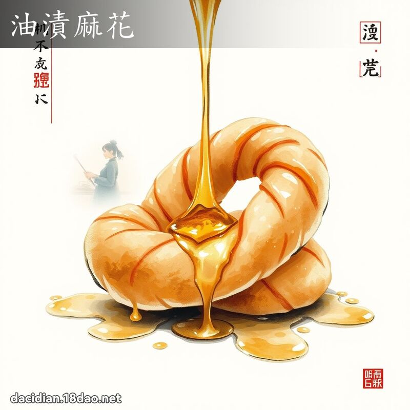 油渍麻花 配图
