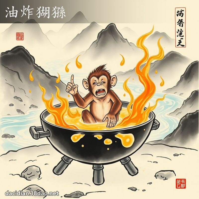 油炸猢猻 配图