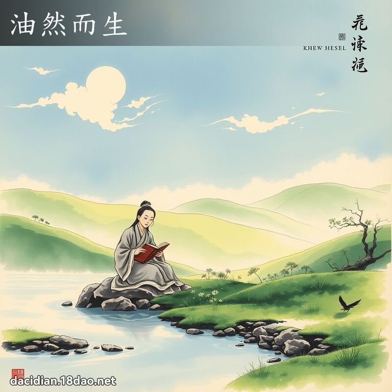 油然而生 配图