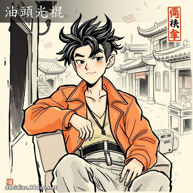 油头光棍 配图