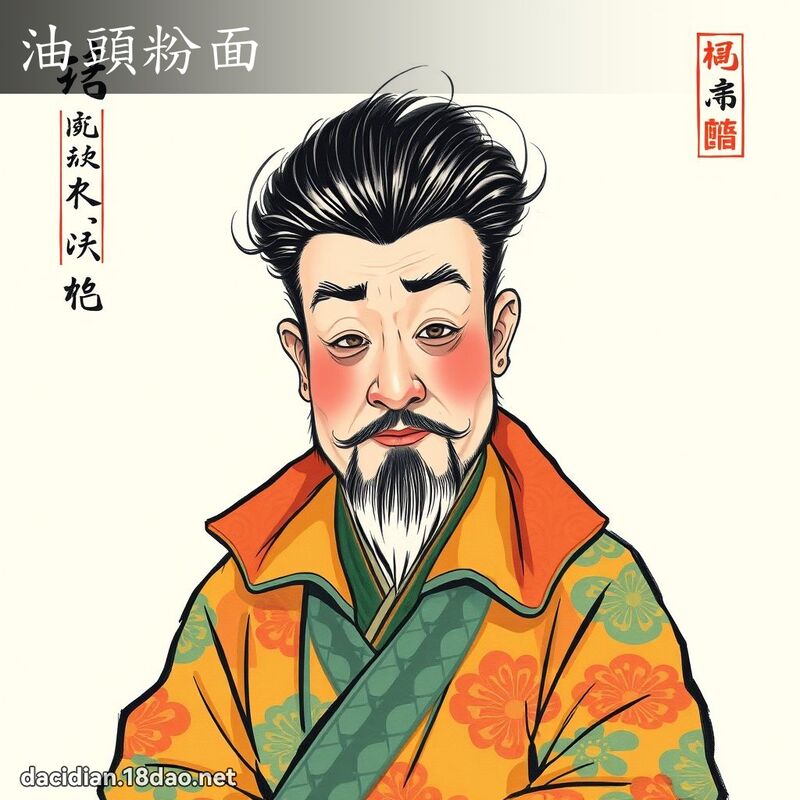 油头粉面 配图
