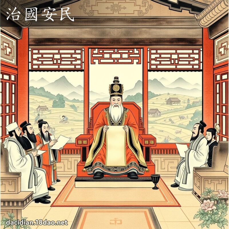 治国安民 配图